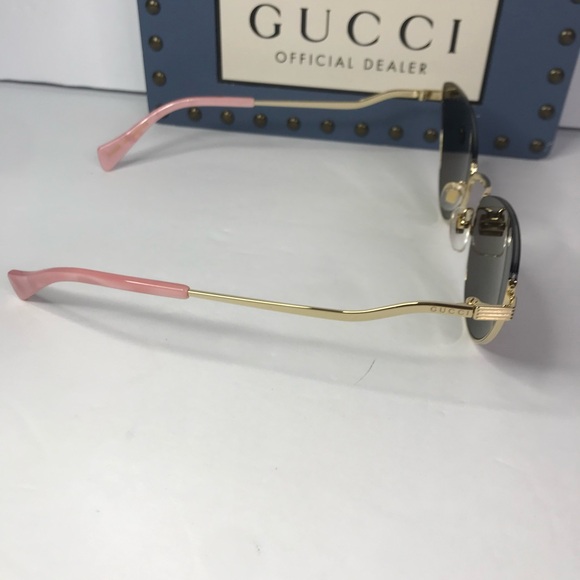 New Authentic GUCCI GG1006S 002 Cat-Eye SUNGLASSES - Picture 8 of 12